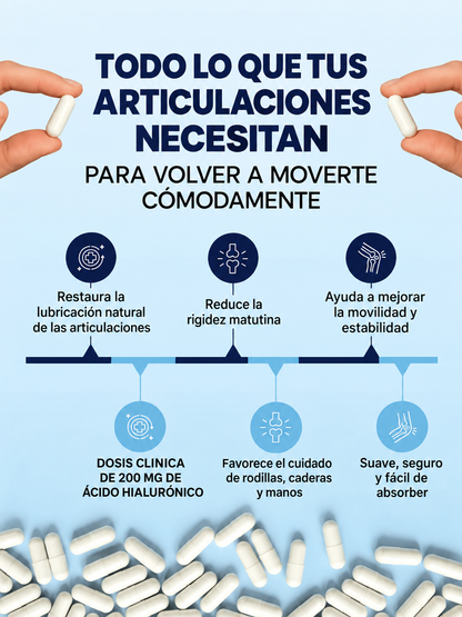 LYNVIA® Ácido Hialurónico Liposomal — 60 Cápsulas